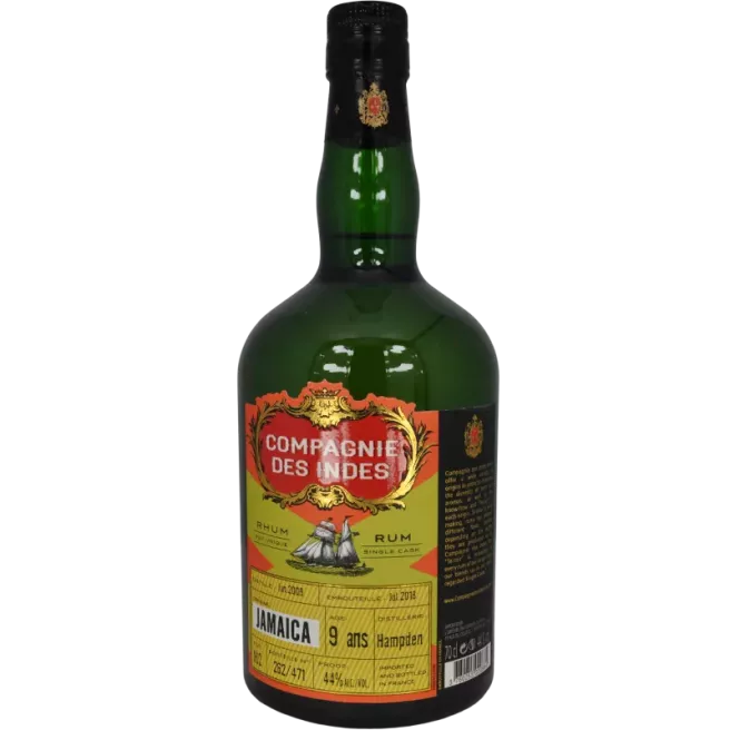 Rum Compagnie des Indes Giamaica 9 anni