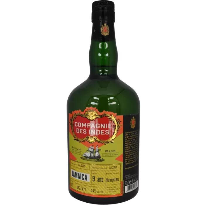 Rum Compagnie des Indes Giamaica 9 anni