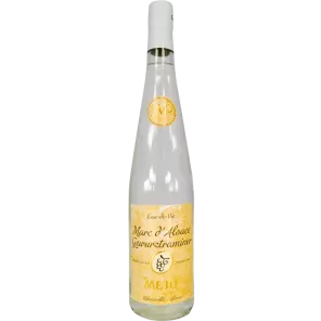 Acqua di vita di vinaccia dell'Alsazia Gewürztraminer Metté
