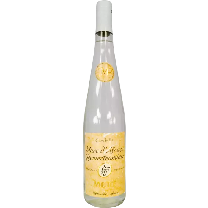 Acqua di vita di vinaccia dell'Alsazia Gewürztraminer Metté