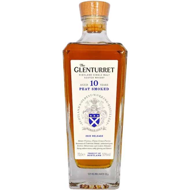 Whisky 10 anni Peat Smoked - Edizione 2022 | Glenturret