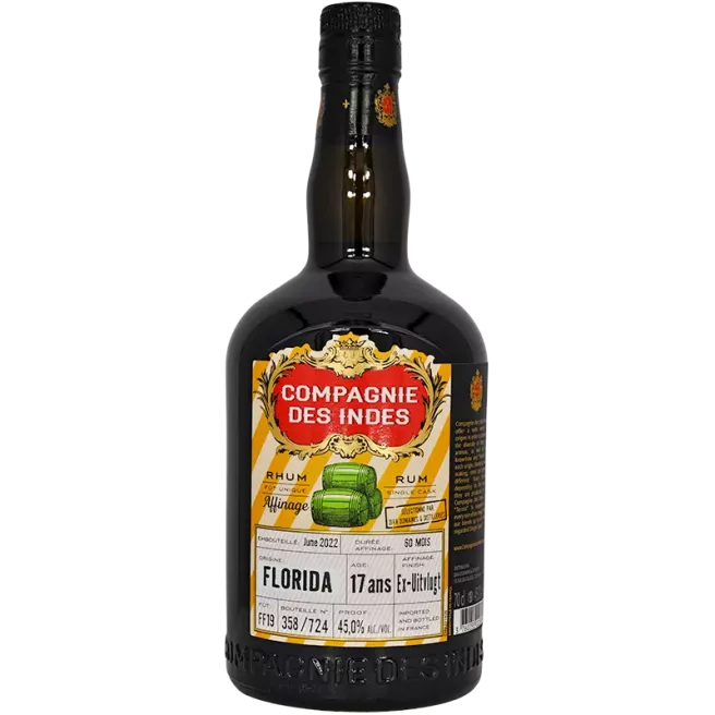 Rum Florida 17 anni - 2004 - Ex Uitvlugt | Compagnie des Indes