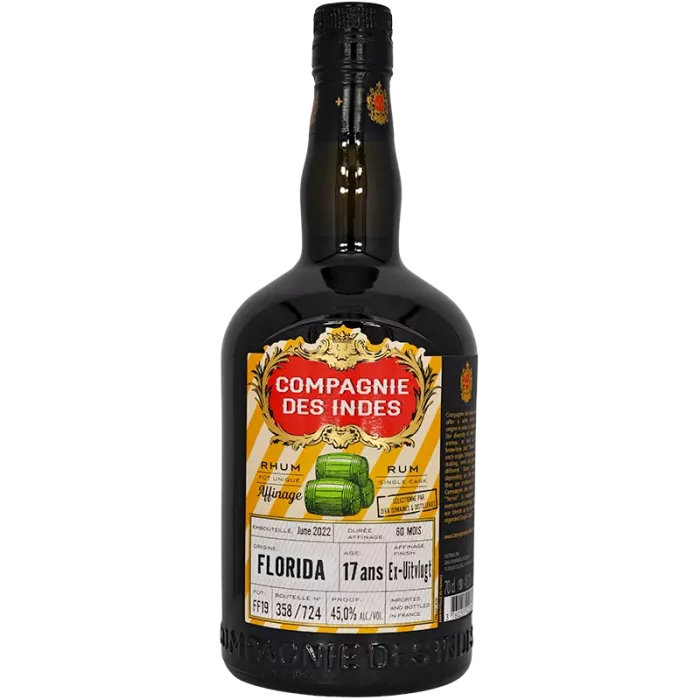 Rum Florida 17 anni - 2004 - Ex Uitvlugt | Compagnie des Indes