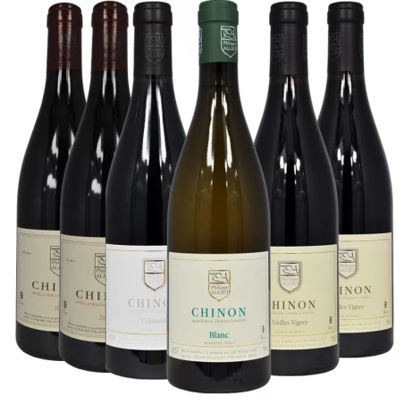 Philippe Alliet - Pack Chinon blanc 2021, L'huisserie, 2 chinon, 2 vieilles vignes