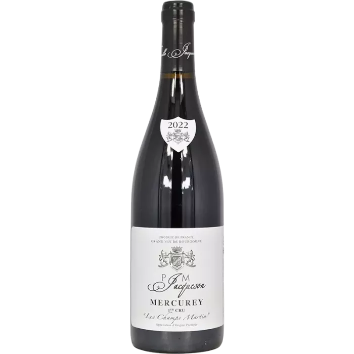 Mercurey 1er Cru Les Champs Martin 2022 | Paul & Marie Jacqueson