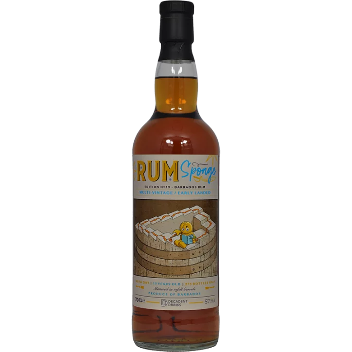 Barbados 15 ans Edition No. 19 Rum Sponge D.D. Distillerie Foursquare