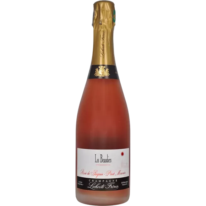 Champagne Rosé de Saignée Les Beaudiers | Laherte Frères