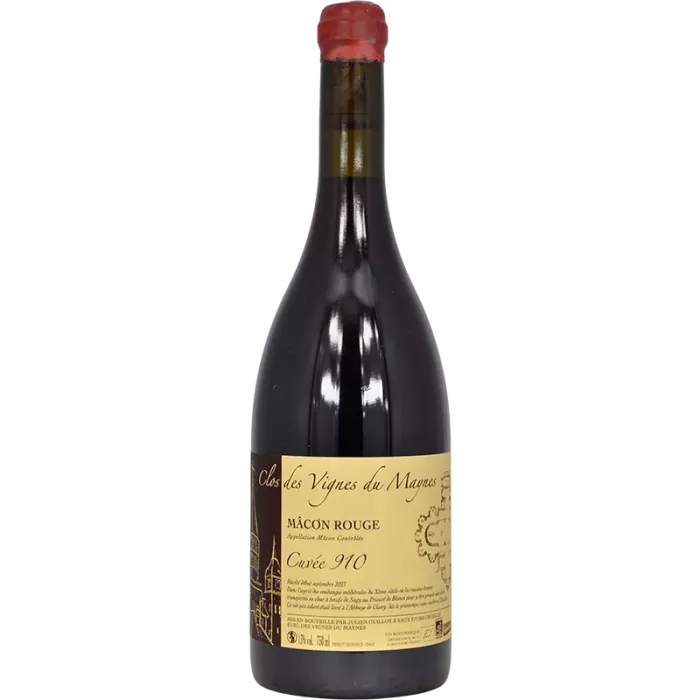 Mâcon red Cuvée 910 2023 | Domaine des Vignes du Maynes