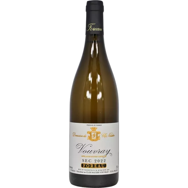Vouvray secco 2022 | Clos Naudin - Vincent Foreau