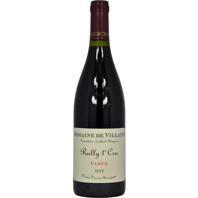 Rully 1er Cru Cloux rosso 2022 | Domaine de Villaine