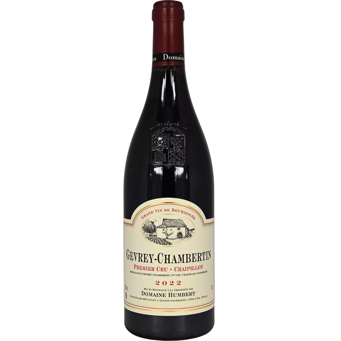Gevrey-Chambertin 1er Cru Craipillot 2022 | Domaine Humbert Frères