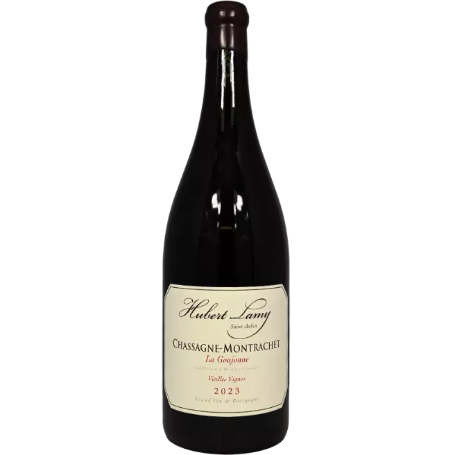Magnum Chassagne-Montrachet La Goujonne rosso 2023 | Hubert Lamy