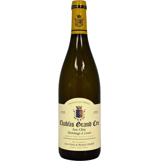 Chablis Grand Cru "Hommage à Louis" 2023 | Jean-Paul & Benoît Droin