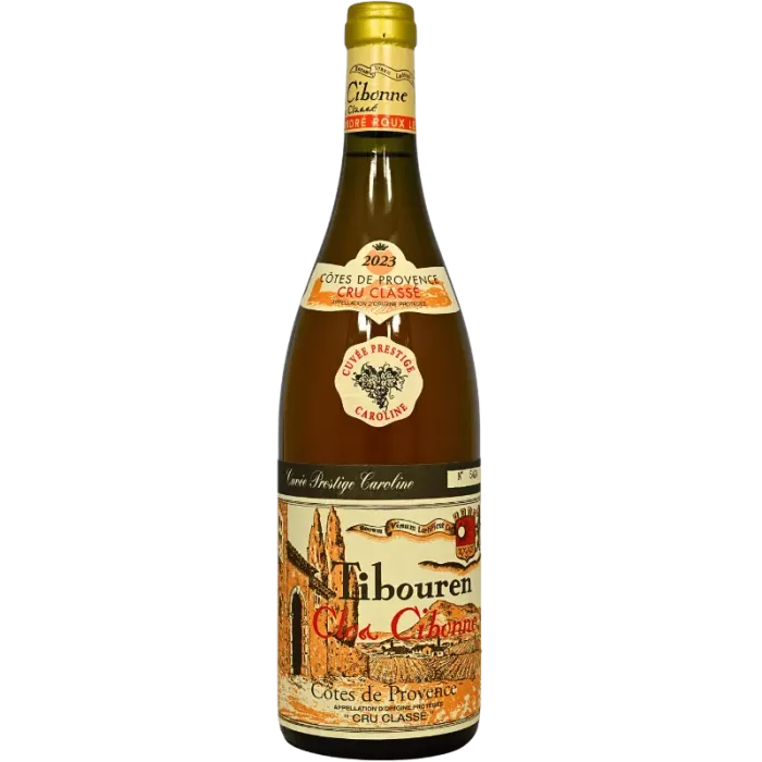 Tibouren rosato Cuvée Prestige Caroline Cru Classé 2024 | Clos Cibonne