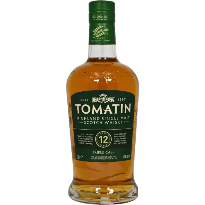 Whisky Triple Cask 12 anni 70 cl | Tomatin