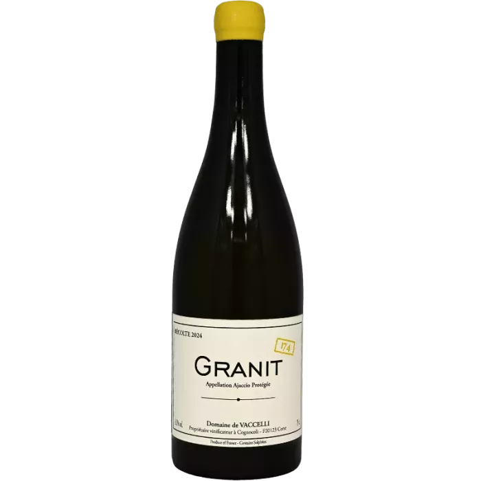 Granit 174 bianco 2024 | Domaine de Vaccelli