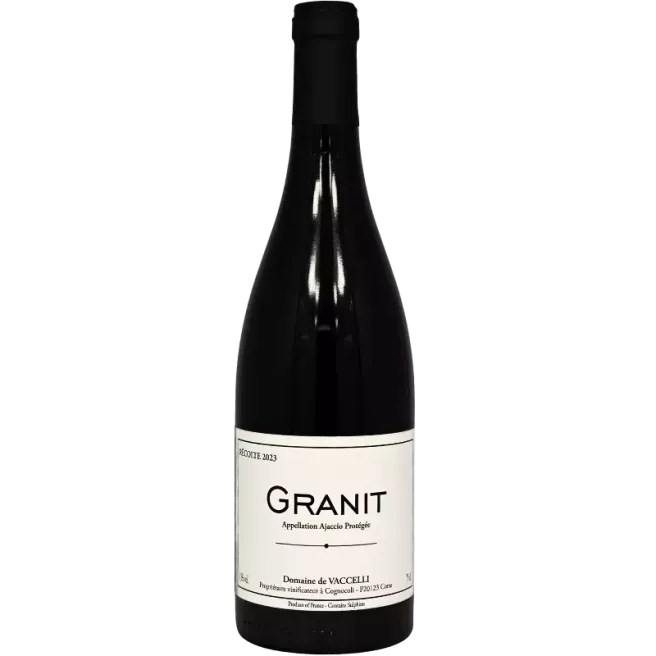 Granit rosso 2023 | Domaine de Vaccelli