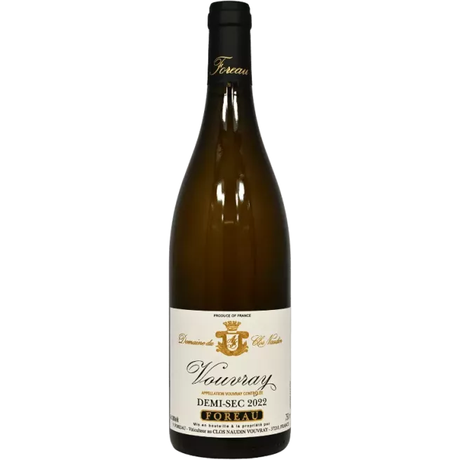Vouvray demi-sec 2022 | Clos Naudin - Vincent Foreau