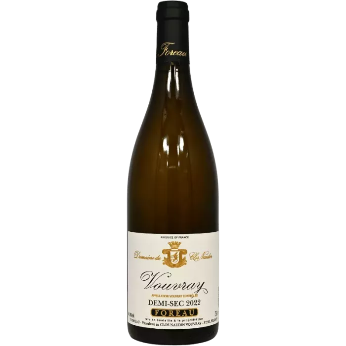 Vouvray demi-sec 2022 | Clos Naudin - Vincent Foreau